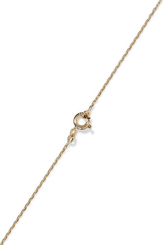 Aurelie Bidermann Baby Chivor 18 Karat Gold Sapphire Necklace