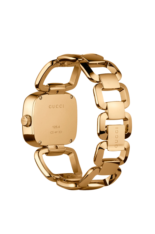 Gucci G Collection Diamond Gold Plated Ladies Watch