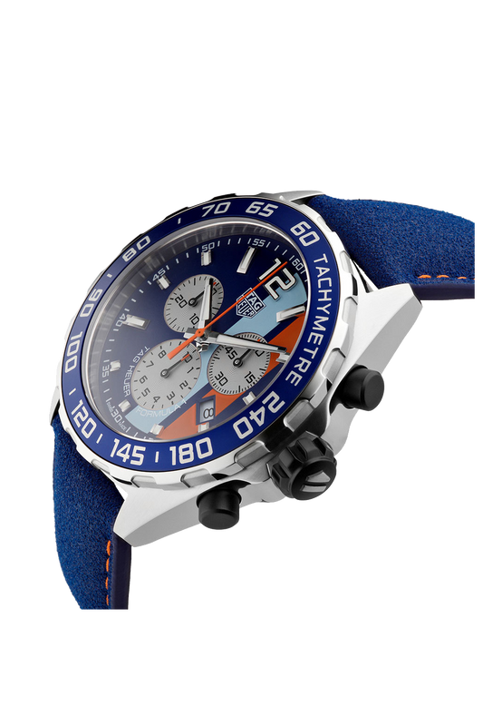 Tag Heuer Formula 1 Gulf Chronograph Special Edition Mens Watch